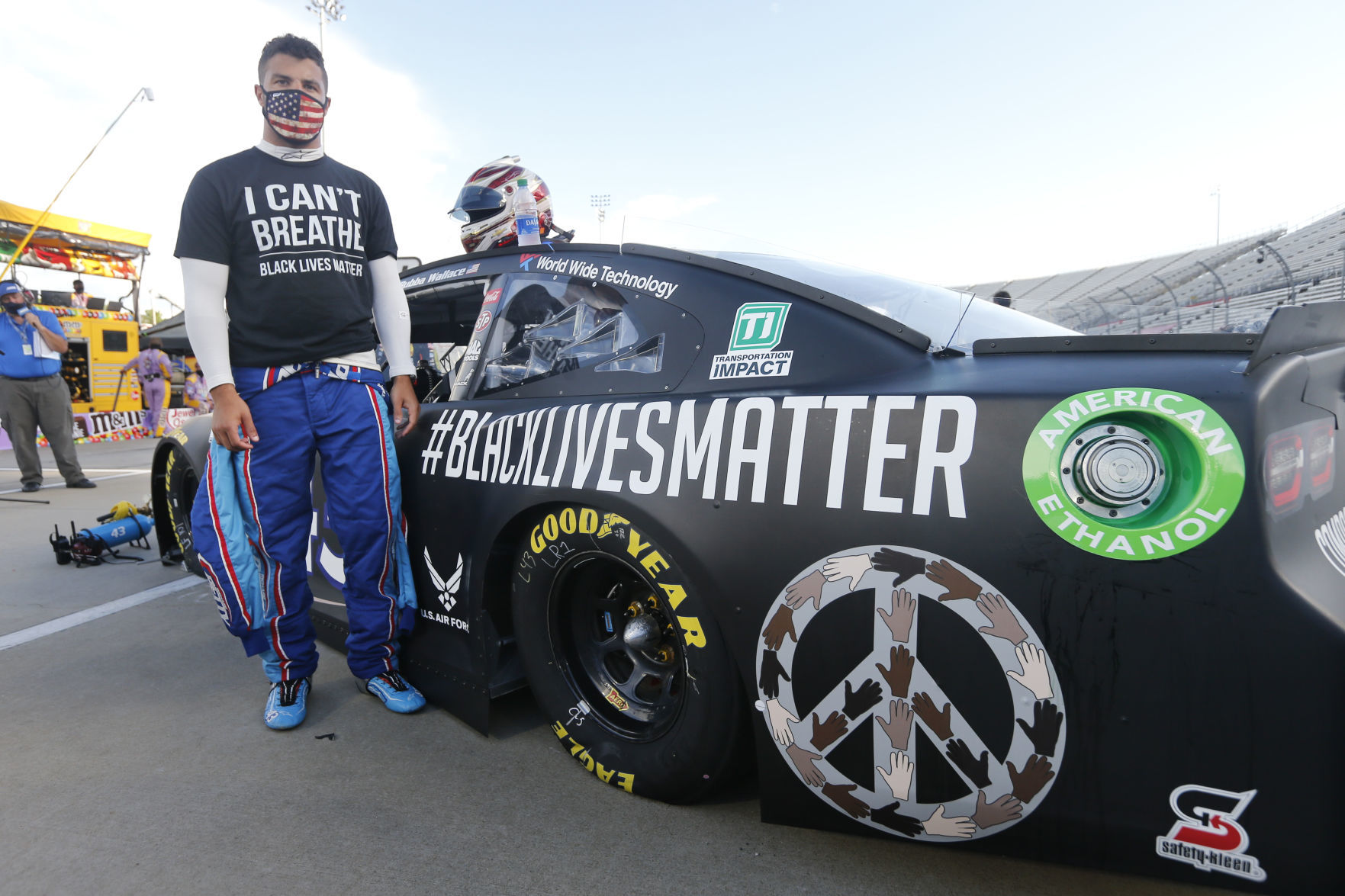 NASCAR Bubba Wallace Auto Racing